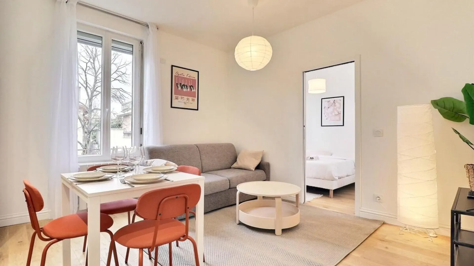 L'Origami - Lovely Newly Renovated Apartment With Garage - Villeurbanne